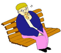 Ojisan,the uncle sticker #10734618