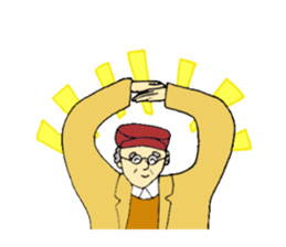 Ojisan,the uncle sticker #10734619