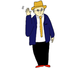 Ojisan,the uncle sticker #10734622