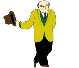 Ojisan,the uncle sticker #10734626