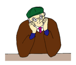 Ojisan,the uncle sticker #10734631