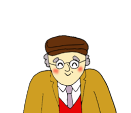 Ojisan,the uncle sticker #10734632