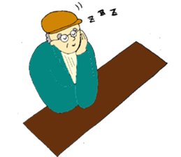 Ojisan,the uncle sticker #10734633