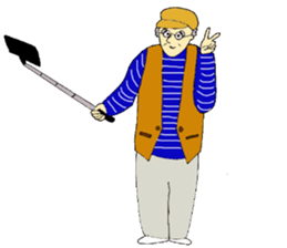 Ojisan,the uncle sticker #10734636