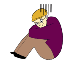 Ojisan,the uncle sticker #10734639