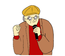 Ojisan,the uncle sticker #10734641