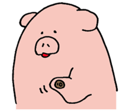 pig pig pig pig life2 sticker #10734698
