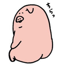 pig pig pig pig life2 sticker #10734713