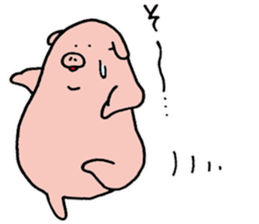 pig pig pig pig life2 sticker #10734720