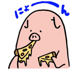 pig pig pig pig life2 sticker #10734725