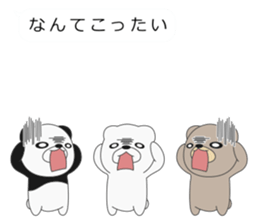 I attach bears to the message sticker #10734884