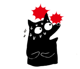 Little Black Dog sticker #10735400