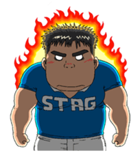 sports,Senior Aota and his junior Akao. sticker #10735658