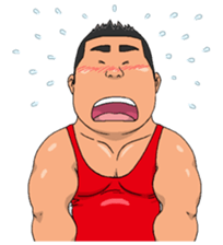 sports,Senior Aota and his junior Akao. sticker #10735660