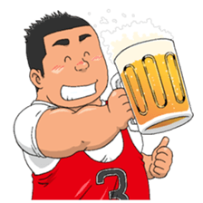 sports,Senior Aota and his junior Akao. sticker #10735662