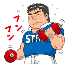 sports,Senior Aota and his junior Akao. sticker #10735665