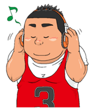 sports,Senior Aota and his junior Akao. sticker #10735666