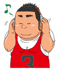 sports,Senior Aota and his junior Akao. sticker #10735666