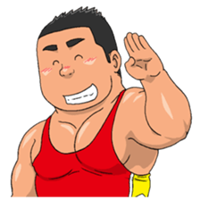 sports,Senior Aota and his junior Akao. sticker #10735668