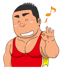 sports,Senior Aota and his junior Akao. sticker #10735673