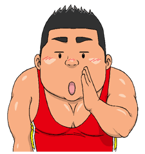 sports,Senior Aota and his junior Akao. sticker #10735674