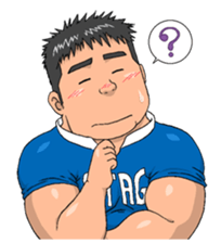 sports,Senior Aota and his junior Akao. sticker #10735677