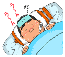 sports,Senior Aota and his junior Akao. sticker #10735678