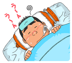 sports,Senior Aota and his junior Akao. sticker #10735678