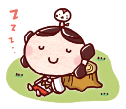 "yayoi-chan" Sticker 2 sticker #10735692