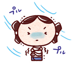 "yayoi-chan" Sticker 2 sticker #10735720