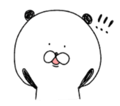 Mr.Panda(Person having a sweet tooth) sticker #10735775