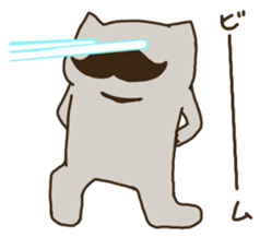 thokoneko& beard sticker #10736689