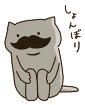 thokoneko& beard sticker #10736696