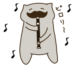 thokoneko& beard sticker #10736699