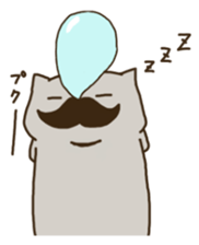 thokoneko& beard sticker #10736700