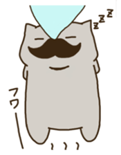 thokoneko& beard sticker #10736701