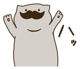 thokoneko& beard sticker #10736704