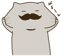 thokoneko& beard sticker #10736707