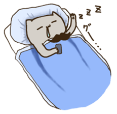 thokoneko& beard sticker #10736714