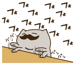 thokoneko& beard sticker #10736715