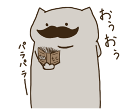 thokoneko& beard sticker #10736717