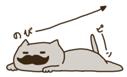 thokoneko& beard sticker #10736721