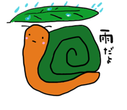 denden snail sticker #10736848