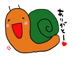denden snail sticker #10736850