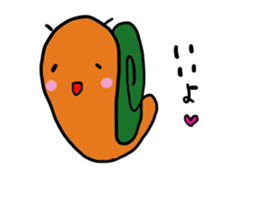 denden snail sticker #10736851