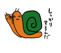 denden snail sticker #10736858