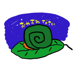 denden snail sticker #10736872