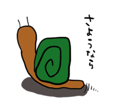 denden snail sticker #10736874