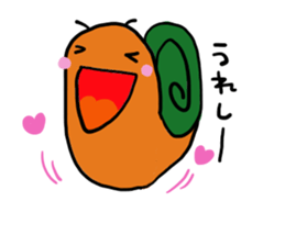 denden snail sticker #10736879