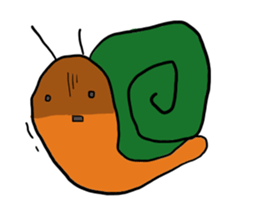 denden snail sticker #10736885